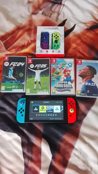 Nintendo Switch con 1 anno e 5 mesi di garanzia impeccabile