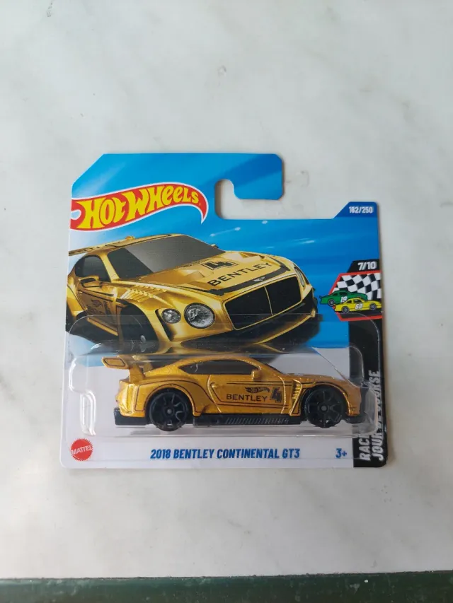 Hot Wheels 2018 Bentley Continental GT3 Dorado