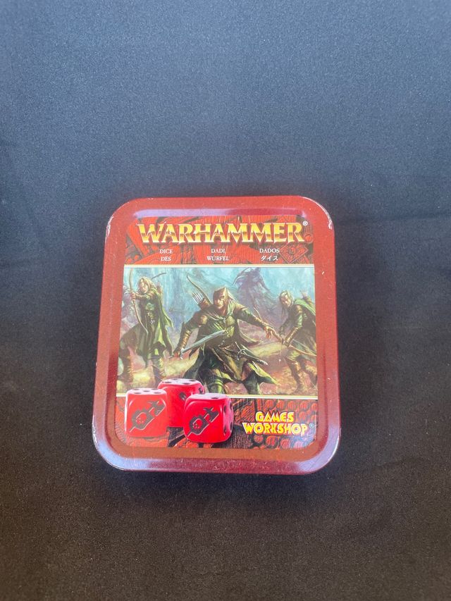 Scatola di dadi Warhammer Fantasy Elfi Silvani