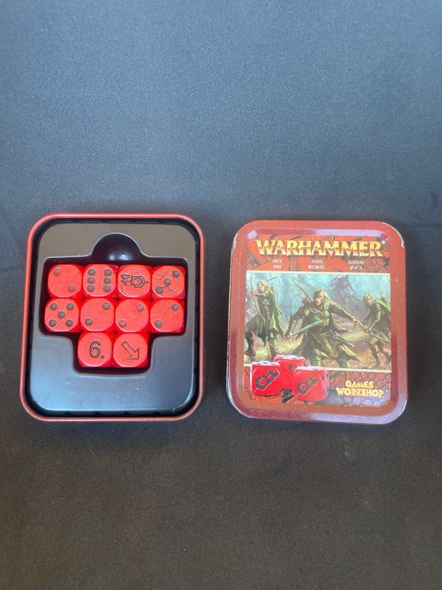 Scatola di dadi Warhammer Fantasy Elfi Silvani