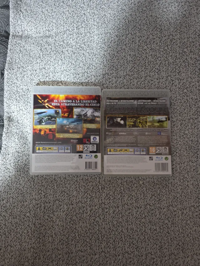 Lote 2 Giochi PS3: Heroes Over Europe e Apache