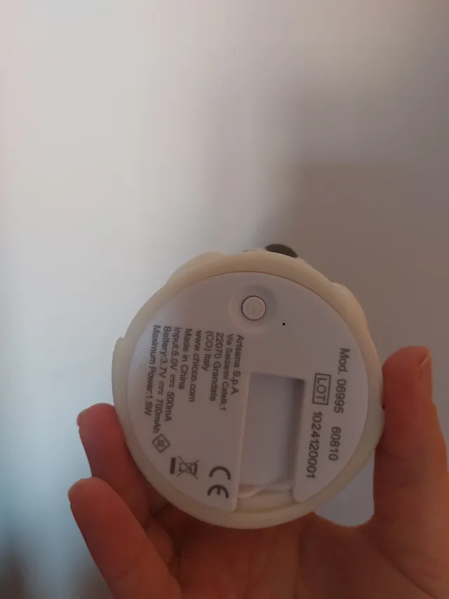 Lampada Chicco Sweet Lights