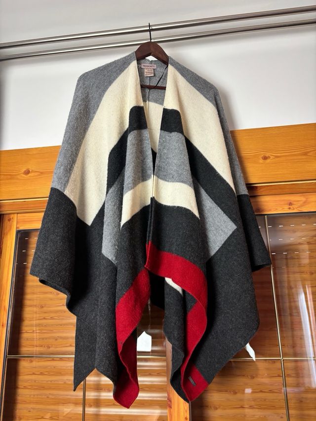 Poncho PASSIGATTI multicolor talla única