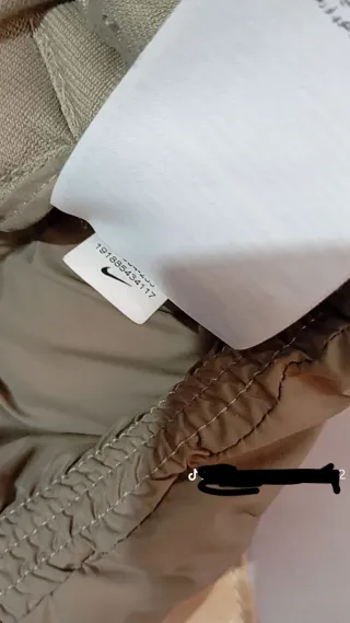 Chaqueta Nike Talla M Beige