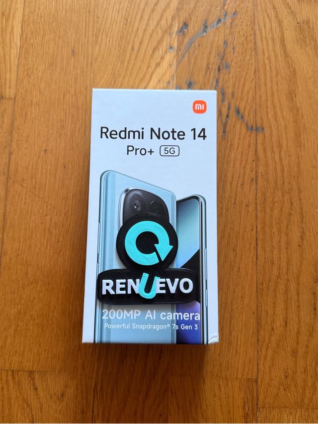 Xiaomi Redmi Note 14 Pro+  (8/256)// Sin abrir