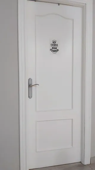 Puertas de interior madera lacada blanco