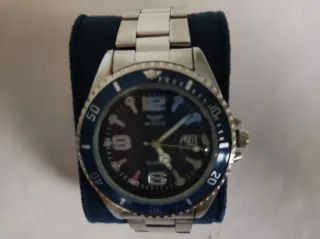 Reloj ZHOWE Azul y Plateado, imitación marca