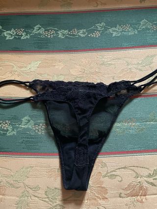 Slip perizoma La Perla pizzo nero