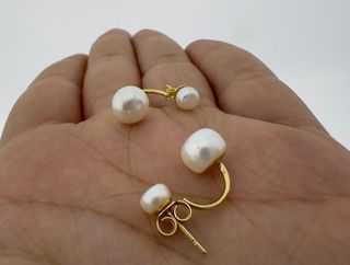 PENDIENTES DE ORO DE 18 QUILATES