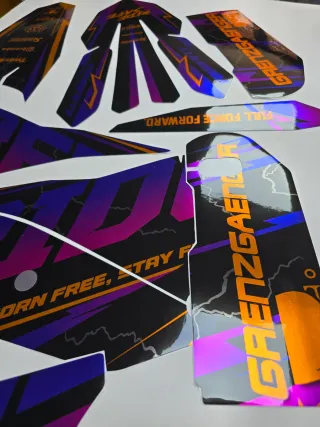 Kit Adhesivo Personalizado Moto