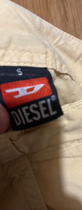 Pantalón cargo beige