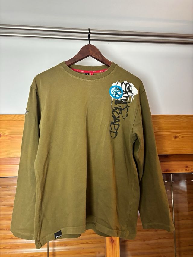 Camiseta EL NIÑO manga larga verde Talla L