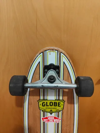 #Longboard Globe madera diseño rayas #skate