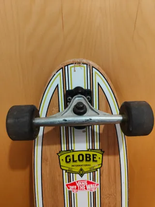 #Longboard Globe madera diseño rayas #skate