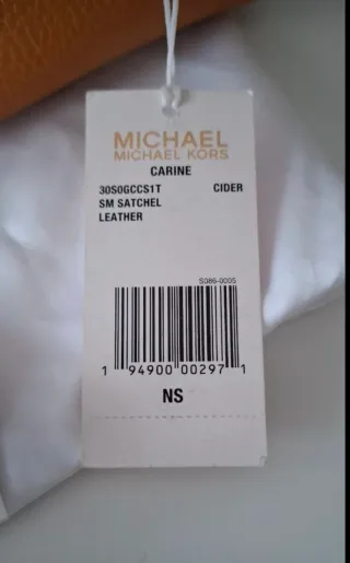 Bolso Michael Kors Piel mostaza