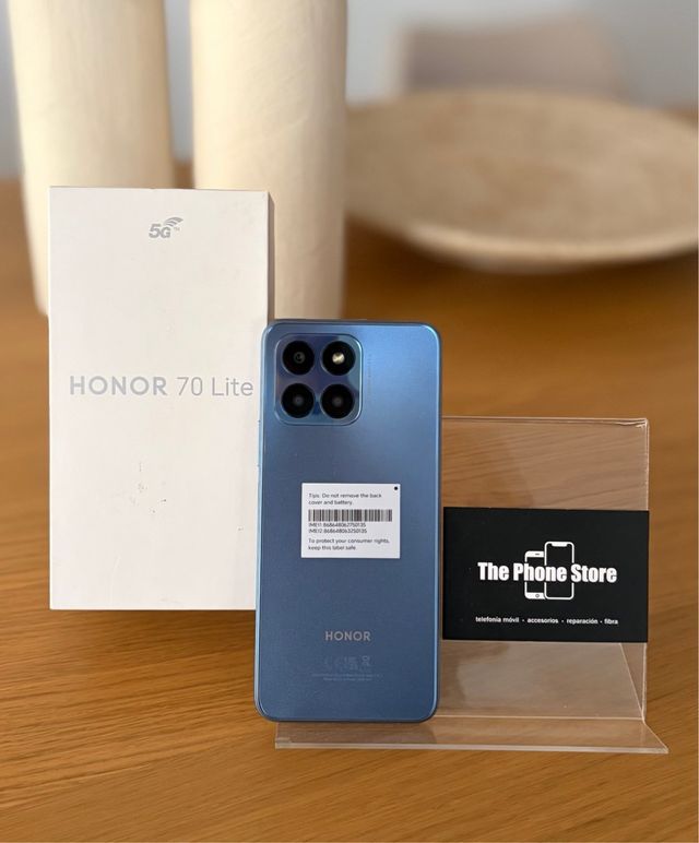 HONOR 70 Lite 5G 128GB Azul NUEVO A ESTRENAR!!