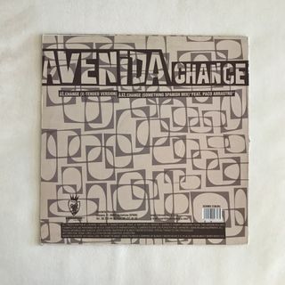 Disco Vinil Avenida - Change house electronic