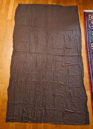 Sciarpa grande marrone