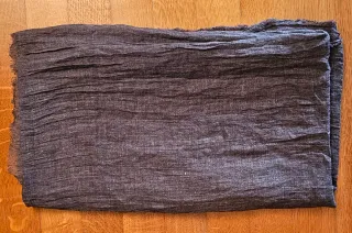 Sciarpa grande marrone