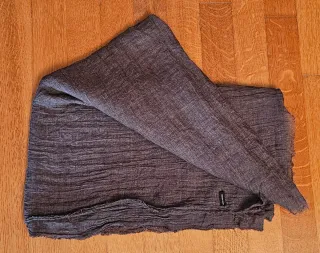 Sciarpa grande marrone