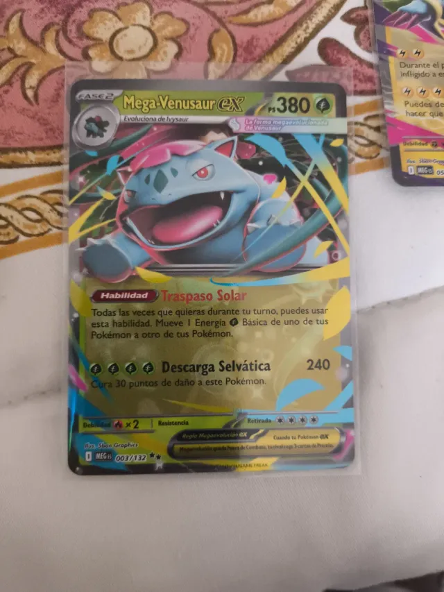 Mega Venusaur EX 003/132 Carta Pokémon