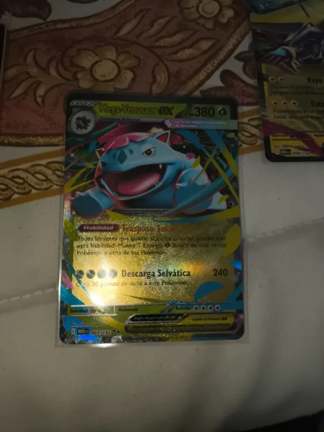 Mega Venusaur EX 003/132 Carta Pokémon