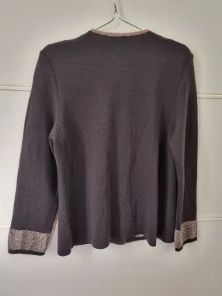 Cardigan in lana merino Aldo Colombo veste tg S