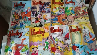 Comics antiguos de colección pumby