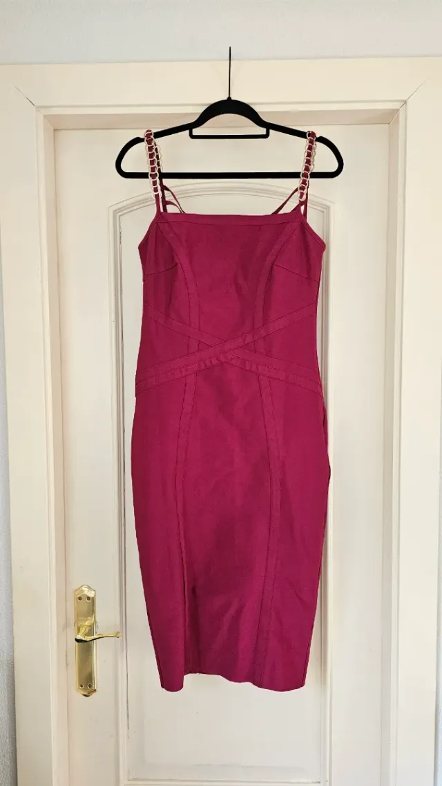 Vestido Lipsy London Burdeos Talla M