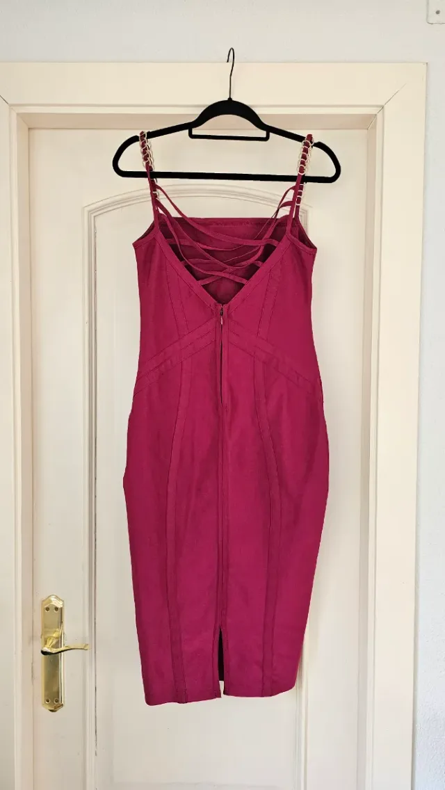 Vestido Lipsy London Burdeos Talla M