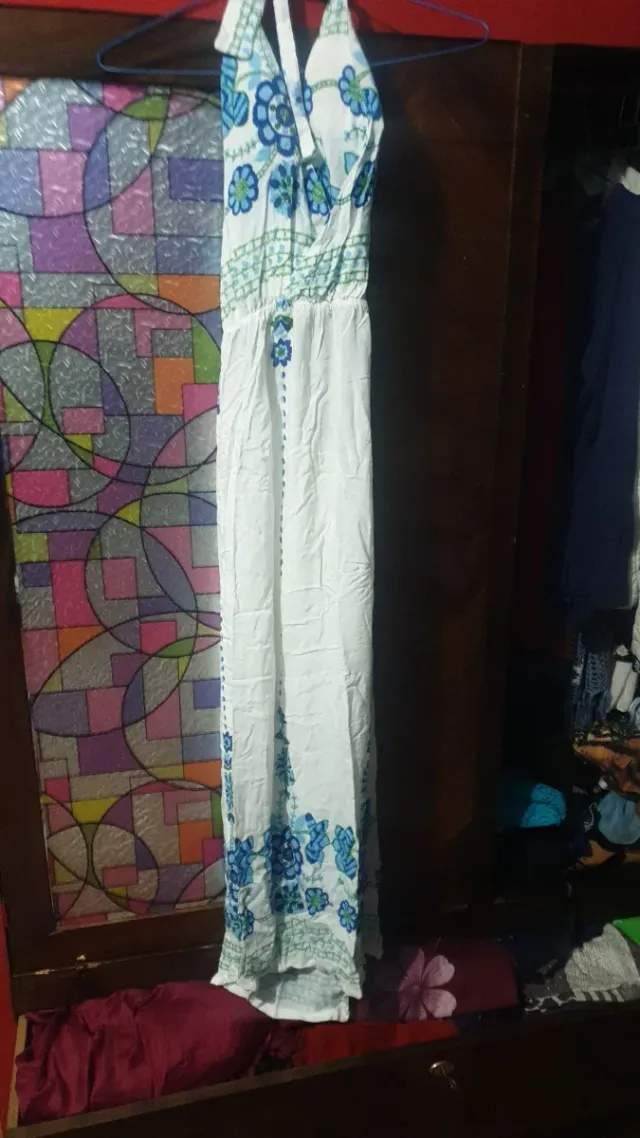 Vestido KOOKAI Beige y Negro Talla M tallas únicas