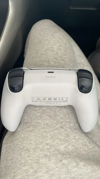 Mando PS5 Blanco y Gris