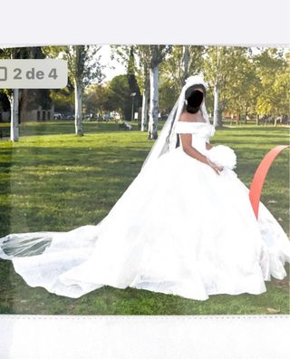 Vestido de Novia Blanco  Diseñado por Gipsy glamur