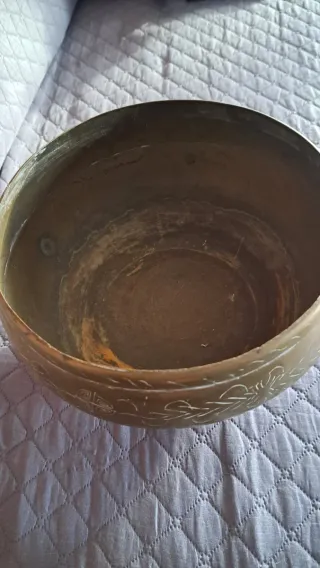 Vaso vintage decorato