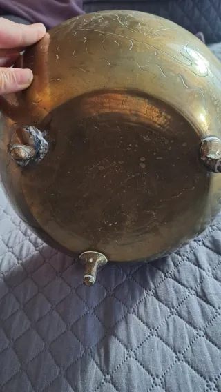 Vaso vintage decorato