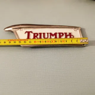 Hebilla de pantalon Triumph  Cromado esmaltado