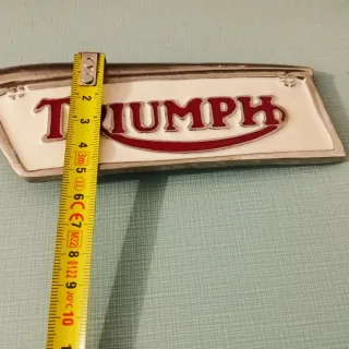 Hebilla de pantalon Triumph  Cromado esmaltado