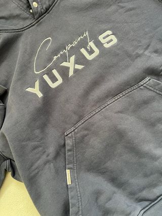 Sudadera YUXUS azul/gris
