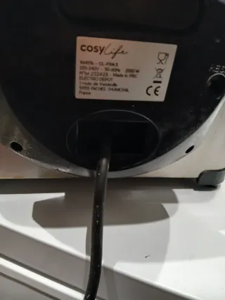 Freidora Eléctrica CosyLife