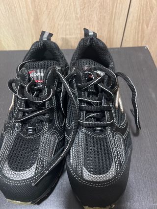Zapato de seguridad Cofra negro/plata