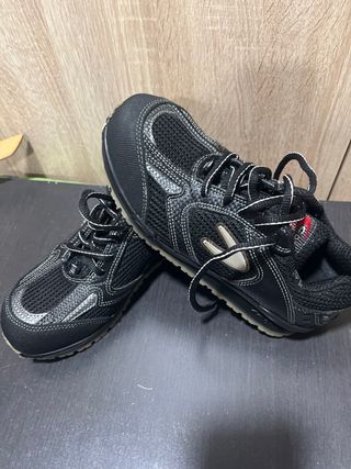 Zapato de seguridad Cofra negro/plata