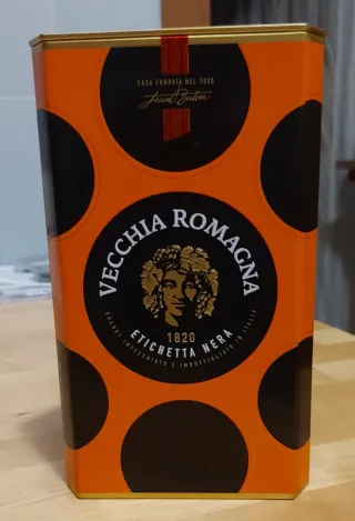 Scatola Latta Vecchia Romagna