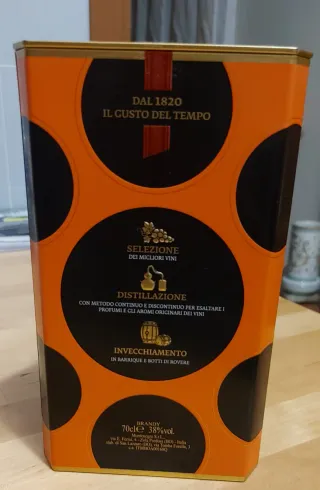 Scatola Latta Vecchia Romagna