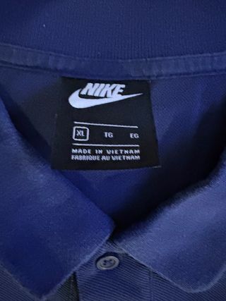 Polo Nike azul hombre