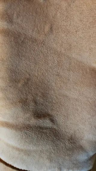 Montone Beige/Marrone con pelliccia