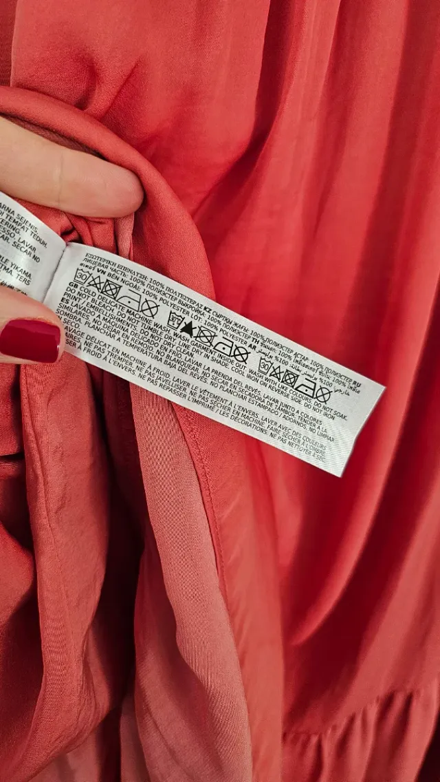 Vestido Midi Forever New Coral Claro