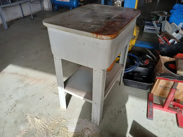 Bañera desengrasante mecánica