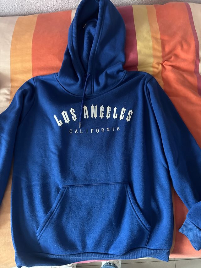 Sudadera Azul Los Angeles California