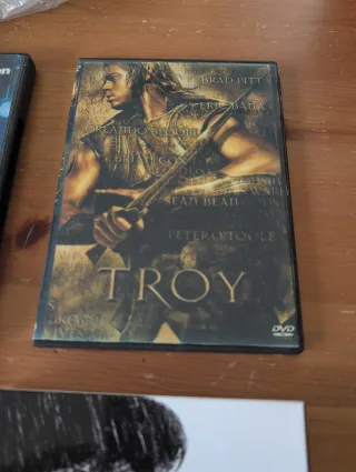 4 DVD film: Hachiko, Troy, Rambo, Amore