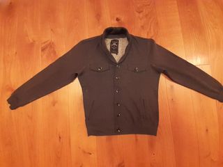 Cardigan Felpa Vintage 100% Cotone 4 Tasche